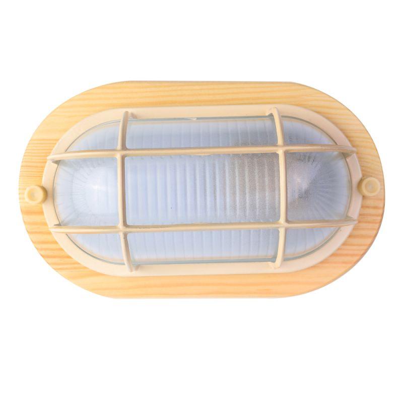 Camelion 1401D Цвет КЛЁН до 120 оС (Светильник овал НБО 04-60-012 УХЛ3, "Решетка" 230В 60Вт)