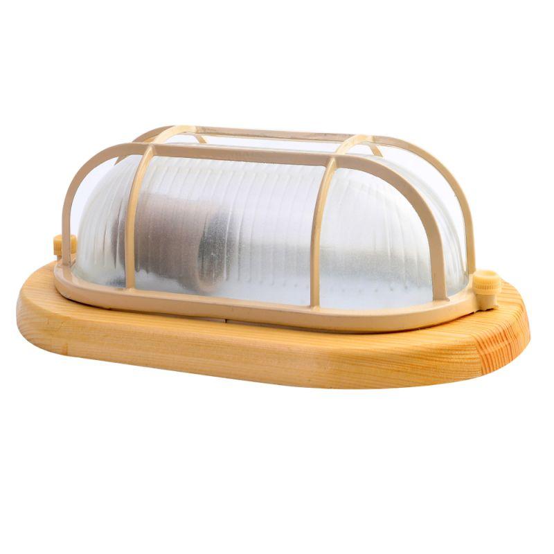 Camelion 1401D Цвет КЛЁН до 120 оС (Светильник овал НБО 04-60-012 УХЛ3, "Решетка" 230В 60Вт)