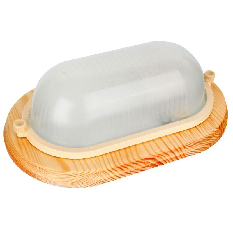 Camelion 1402D Цвет КЛЁН до 120 оС (Светильник овал НБО 04-60-011 УХЛ3, "Открытый" 230В 60Вт)