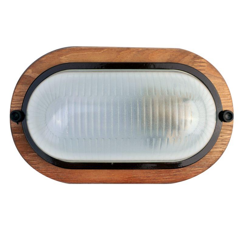 Camelion 1402D Цвет ОРЕХ до 120 оС (Светильник овал НБО 04-60-021 УХЛ3, "Открытый" 230В 60Вт)