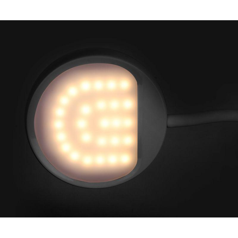 Camelion KD-828 C01 бел. LED(Свет.наст,6.5Вт,230В,360лм,сенс.,рег.ярк,CCT,RGB-ночник"Звезд. небо")