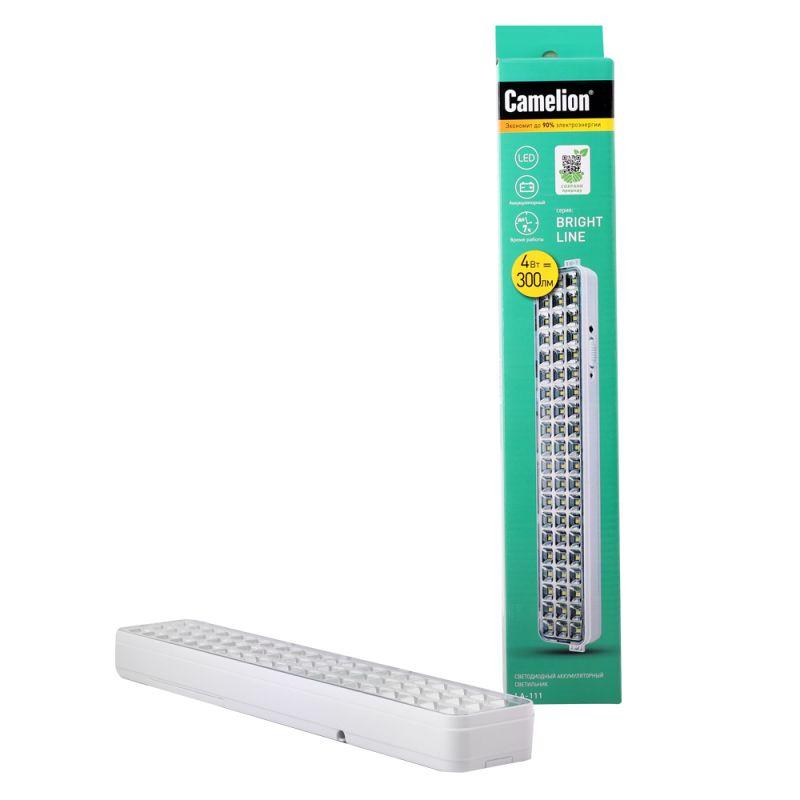 Camelion LA-111 (Св-к LED аккумуляторный, 60 LED, Li-ion, DC, 220В)