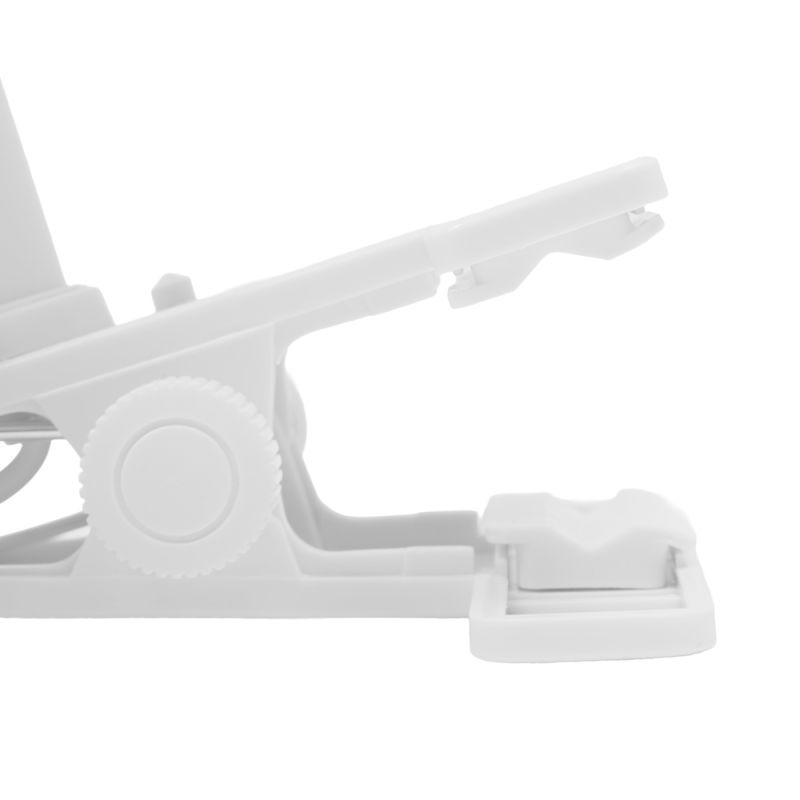 Светильник H-035 прищепка 220В 60Вт метал. бел. Camelion 7198