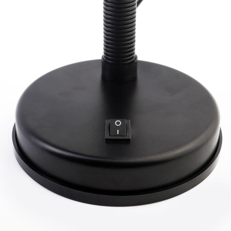 Светильник KD-301 настол. база 230В 60Вт ЛОН E27 черн. Camelion 5754