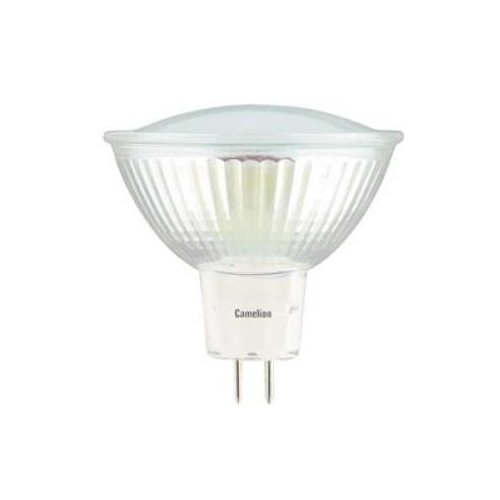 Лампа светодиодная LED3-MR16/830/GU5.3 3Вт 3000К тепл. бел. GU5.3 215лм 12В Camelion 11365