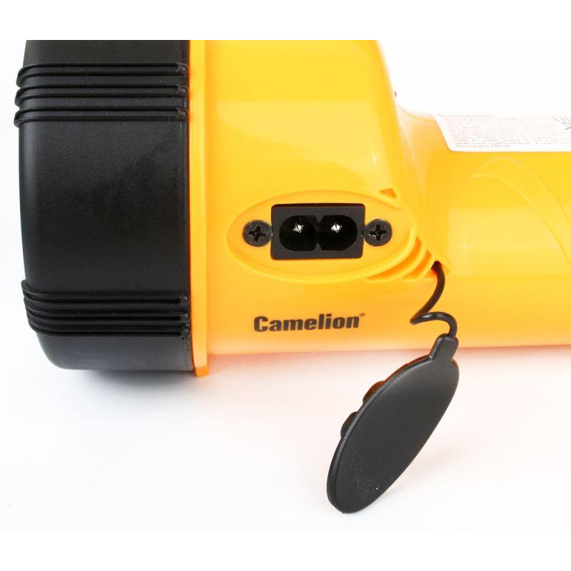 Фонарь 19LED 29314 (аккум. 220В желт.; 4В 2.3А-ч) Camelion 10471