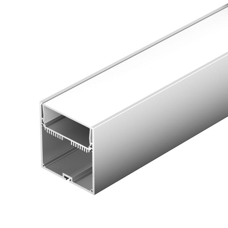 Профиль с экраном SL-LINE-7477-2500 ANOD+OPAL (ARL, Алюминий) (020468)