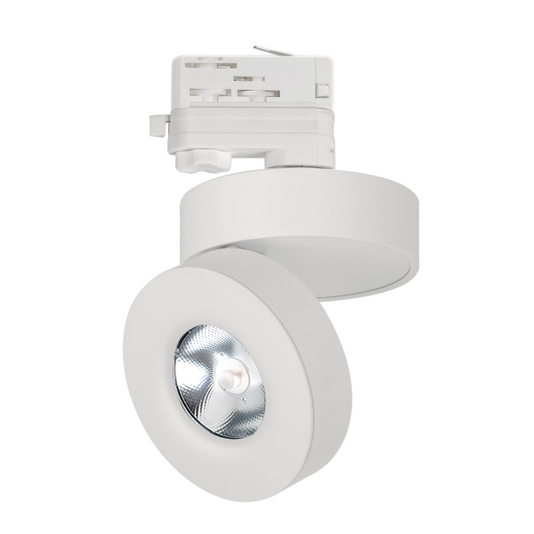 Светильник LGD-MONA-TRACK-4TR-R100-12W White5000 (WH, 24 deg) (Arlight, IP40 Металл, 3 года) (025446)