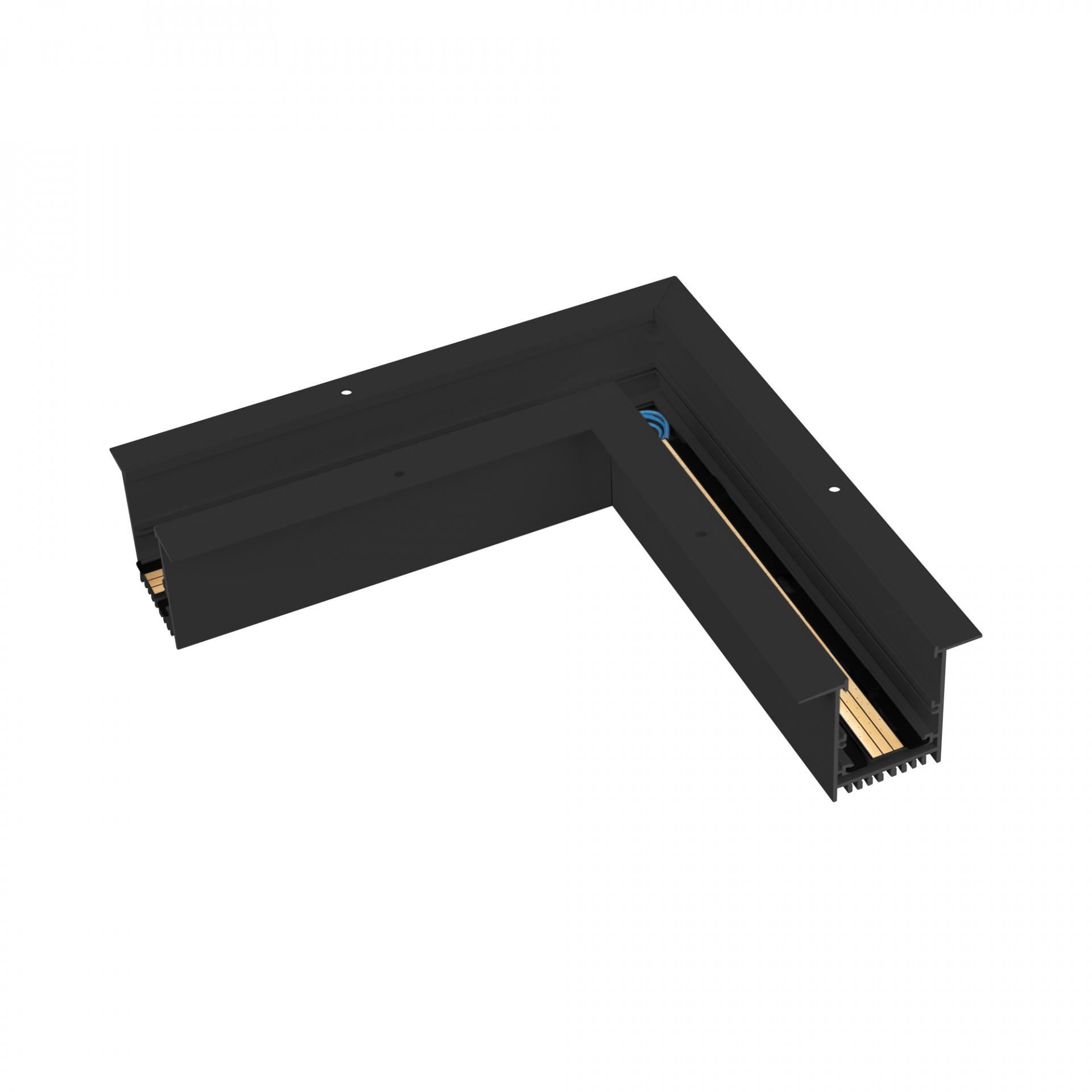Коннектор угловой MAG-CON-4560-F-L90 (BK) (Arlight, IP20 Металл, 3 года) (026917(3))