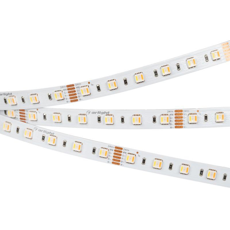 Лента LED RT-B60-12mm 24V RGBW-MIX-5-in-1 (20 W/m, IP20, 5060, 5m) (ARL, Открытый) (026363(2))