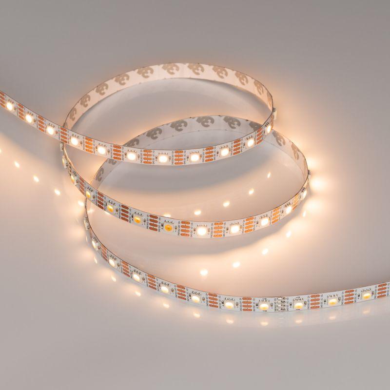Лента SPI-B60-10mm 12V Warm2700-PX1-RAM (9.3 W/m, IP20, 5060, 5m) (Arlight, бегущий огонь) (033438)