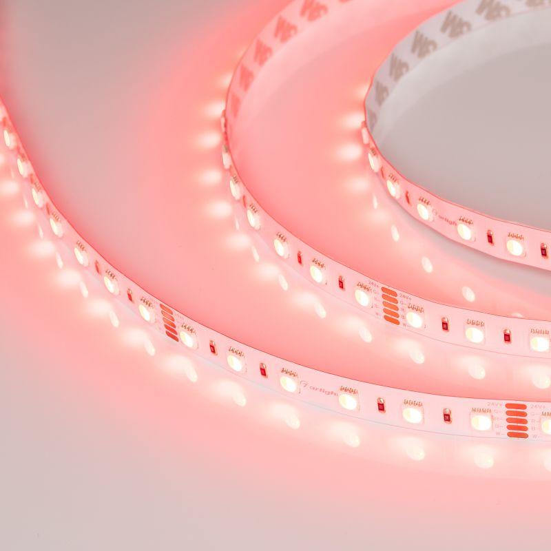 Лента LED RT 2-5000 24V RGBW-One Warm 2x (5060, 300 LED, LUX) (ARL, 19.2 Вт/м, IP20) (019152(2))