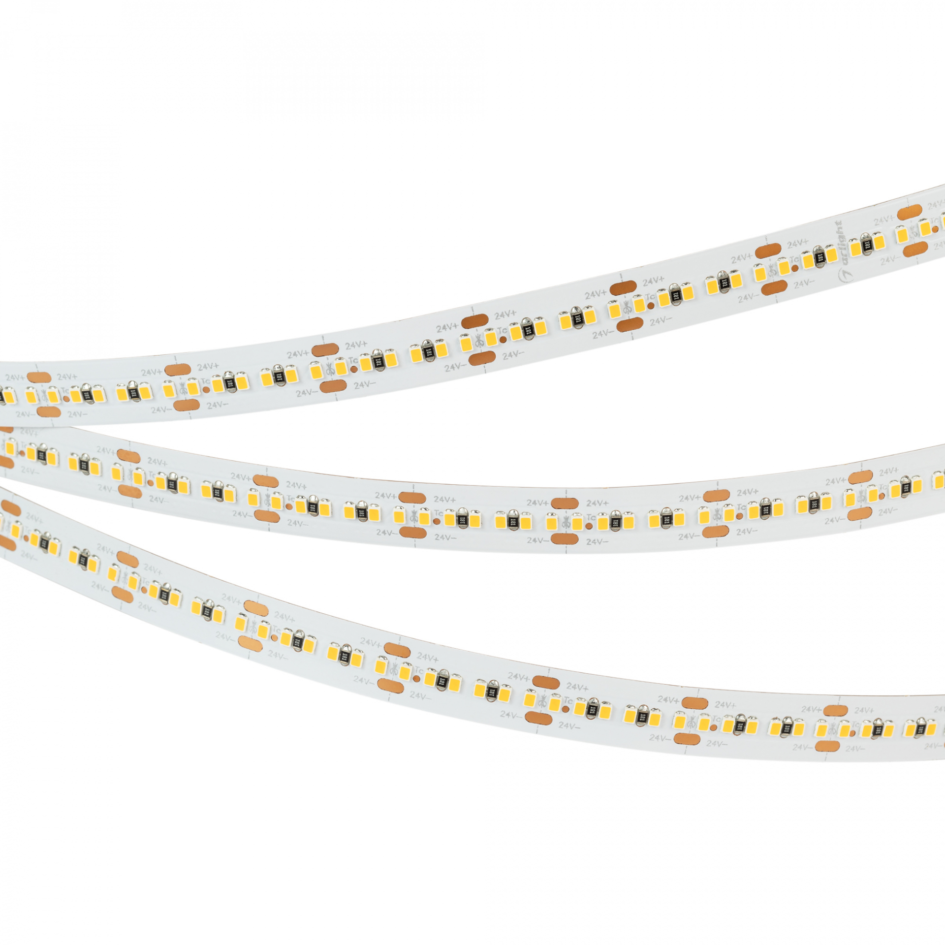 Лента LED MICROLED-5000HP 24V Warm2700 10mm (2216, 300 LED/m, LUX) (ARL, 21.6 Вт/м, IP20) (023591)