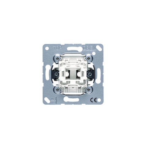 Выключатель 1-клавишный. Механизм. (однополюсный) 10A 250V (501U)