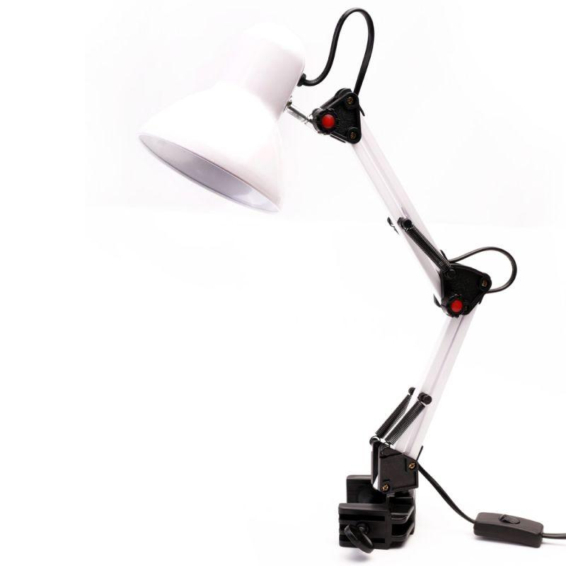 Светильник UF-312P С01 настол. 230В 60Вт бел. Ultraflash 12894