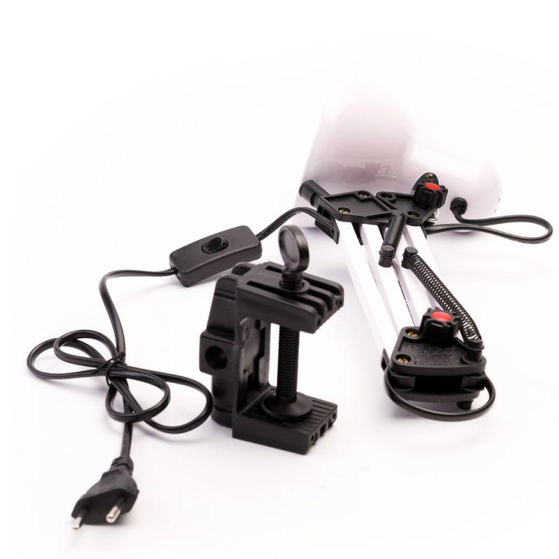 Светильник UF-312P С01 настол. 230В 60Вт бел. Ultraflash 12894