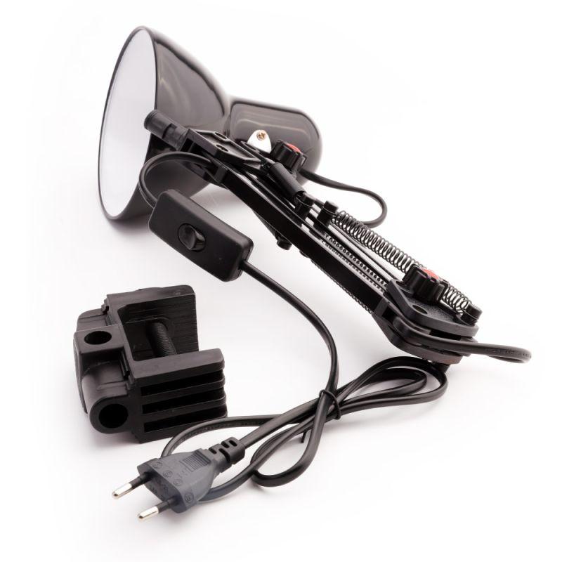 Светильник UF-312P С02 настол. 230В 60Вт черн. Ultraflash 12895