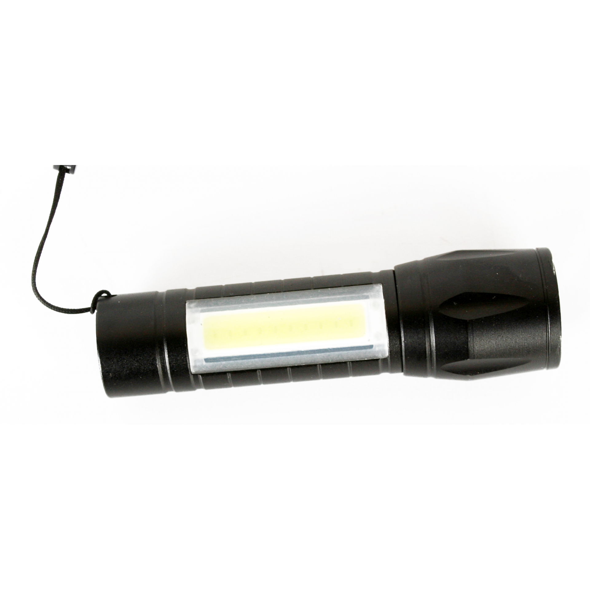 Ultraflash E1337 (фонарь аккум 3,7В, черный, XPE + COB LED, 3 Ватт, 3 реж., бокс)