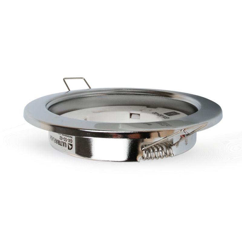 Ultraflash GX-53-02 (Металл. встраиваемый св-к, хром, 220В)