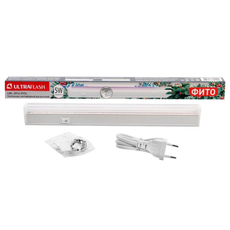 Ultraflash LWL-2014-01CL (ФИТО св-к, 5 Вт)