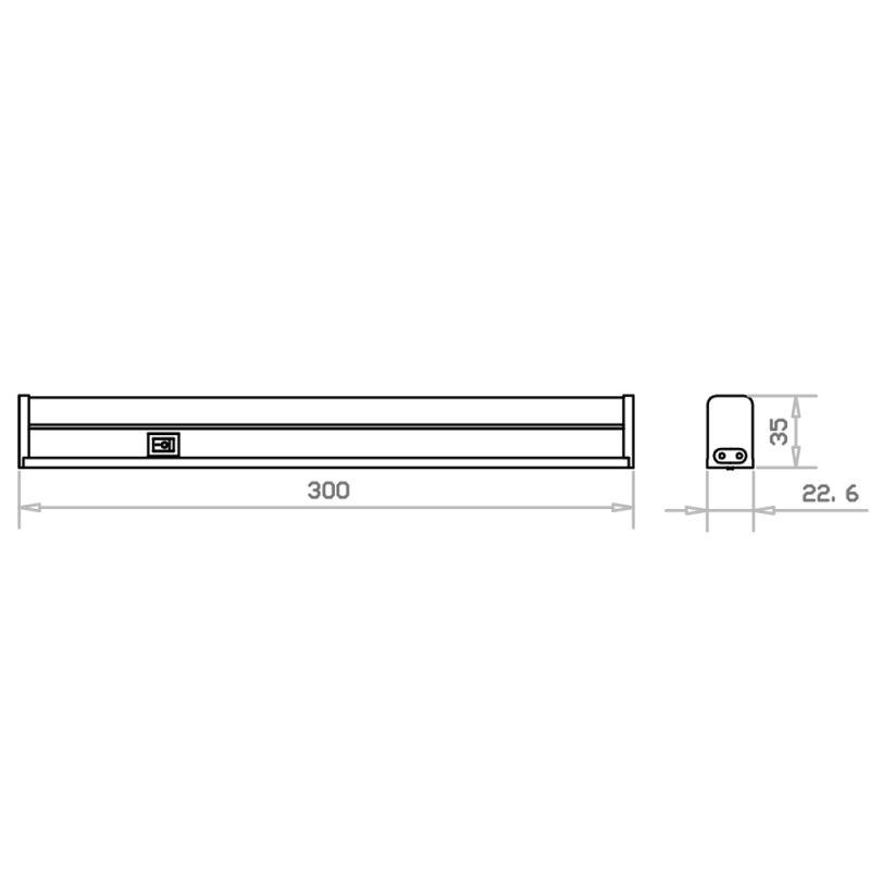 Ultraflash LWL-2014-01CL (ФИТО св-к, 5 Вт)