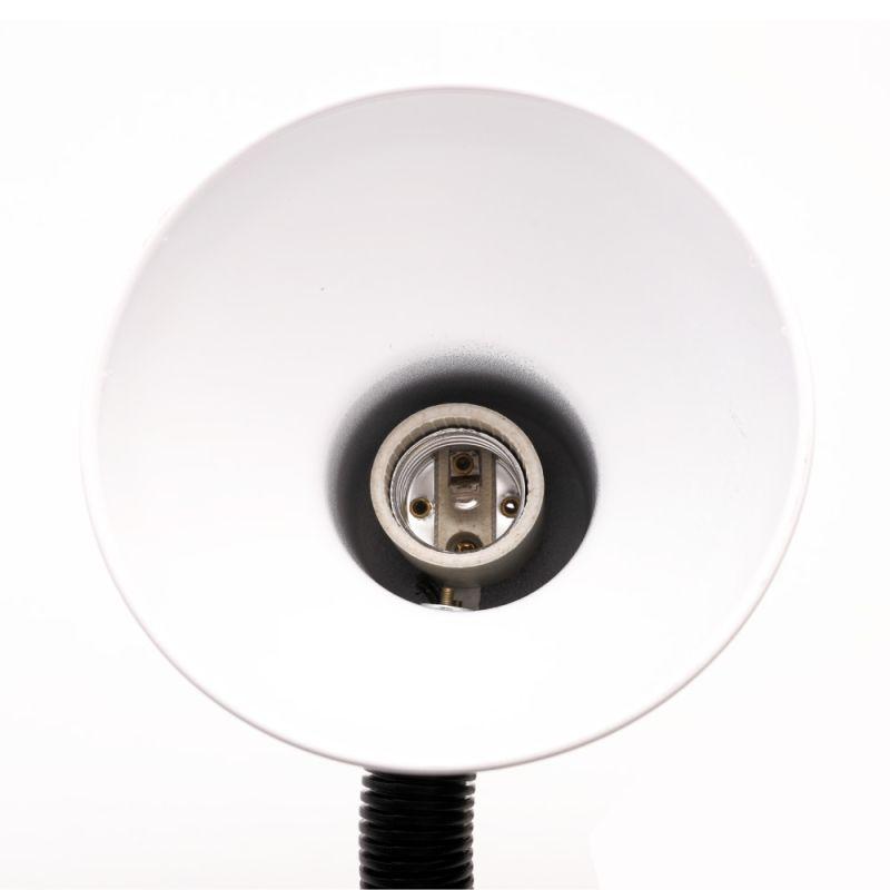 Ultraflash UF-320 C01 белый(Светильник настольный с прищепкой 230В, 60Вт, E27, ЛОН)