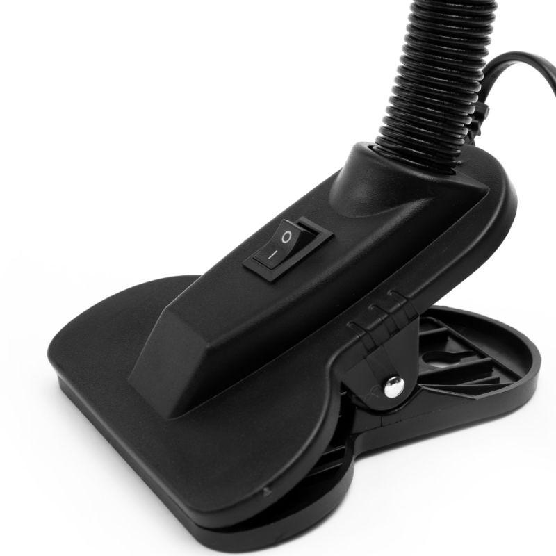 Ultraflash UF-320 C06 синий (Светильник настольный с прищепкой 230В, 60Вт, E27, ЛОН)