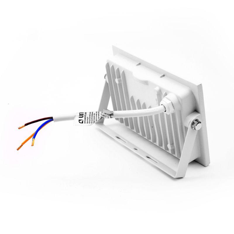 Ultraflash LFL-5001 C01 белый (LED SMD прожектор, 50 Вт, 230В, 6500К)