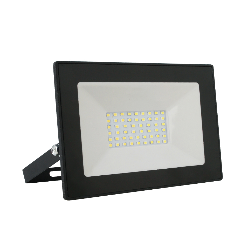 Ultraflash LFL-2001 C02 черный (LED SMD прожектор, 20 Вт, 230В, 6500К)