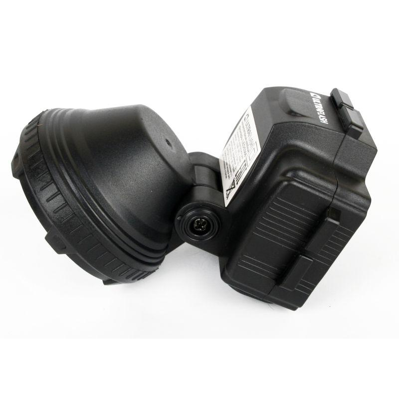 Фонарь налобный аккумуляторный LED 5366 (220В LED 2 режима; черн.) Ultraflash 11649