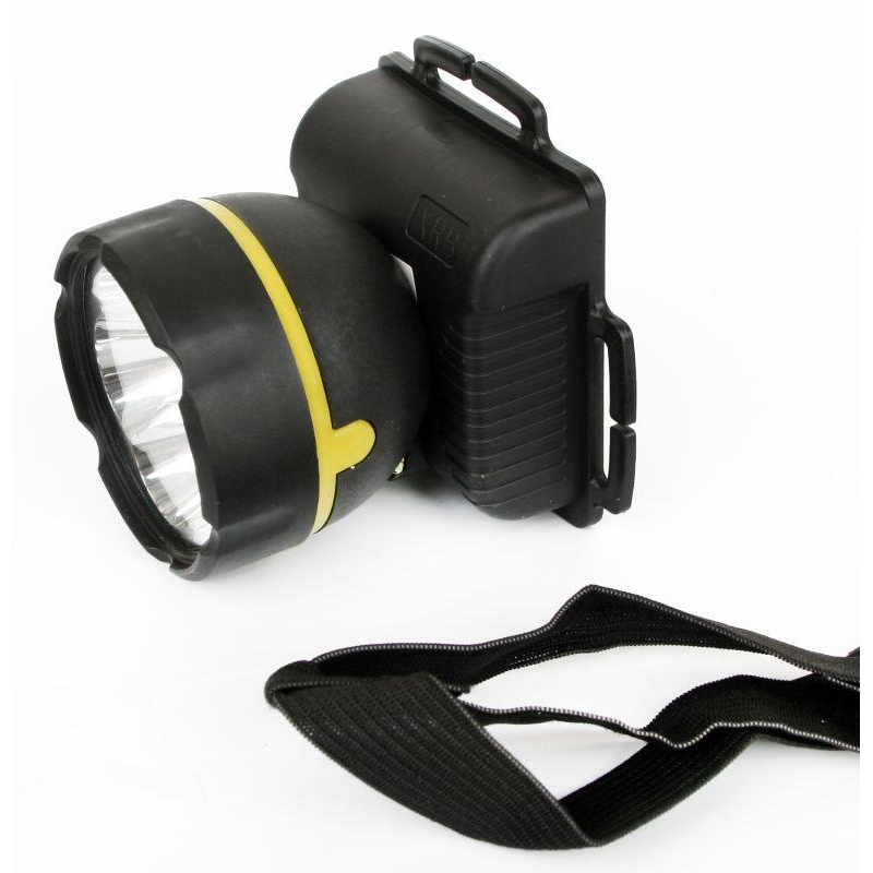 Фонарь налобный 909LED5 (5LED 1 режим; 3хR6 черн.) Ultraflash 11781