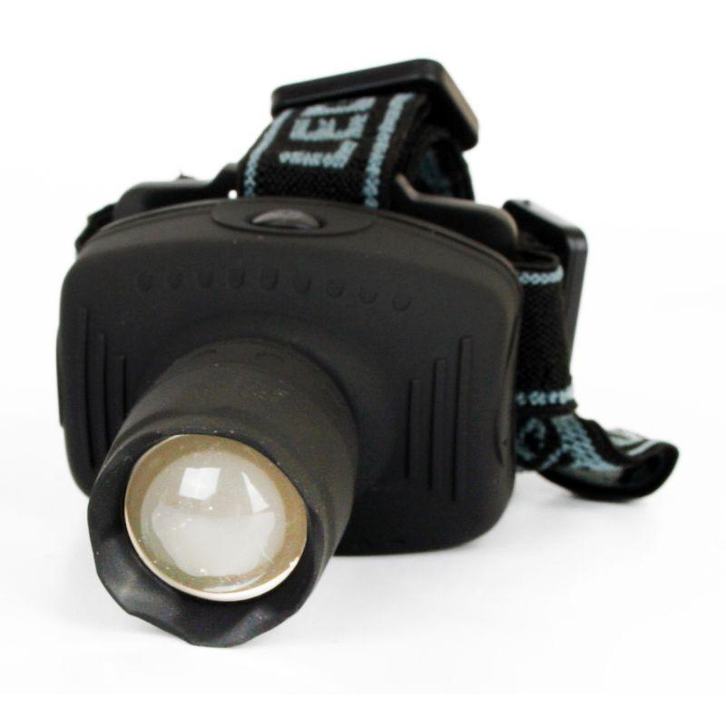 Фонарь налобный LED 5354 (1Вт LED ZOOM 3 режима; 3хR03 сер.) Ultraflash 11549