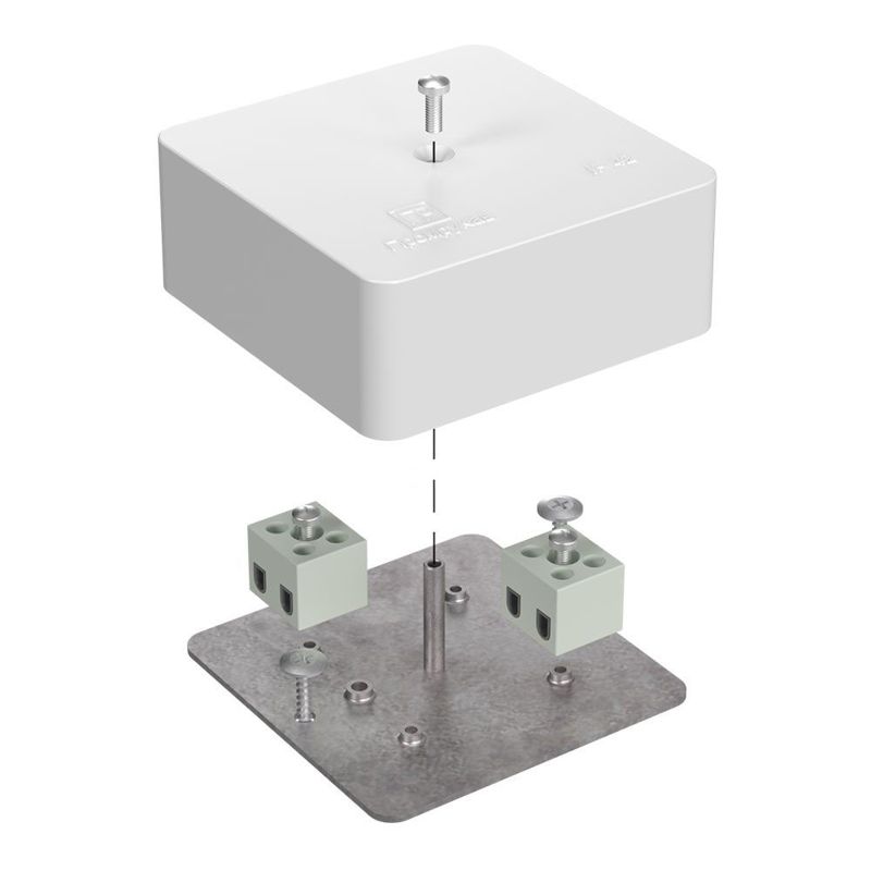 Коробка огнестойкая для кабель-канала 40-0450-FR1.5-4 Е15-Е120 75х75х30 (40-0450-FR1.5-4)