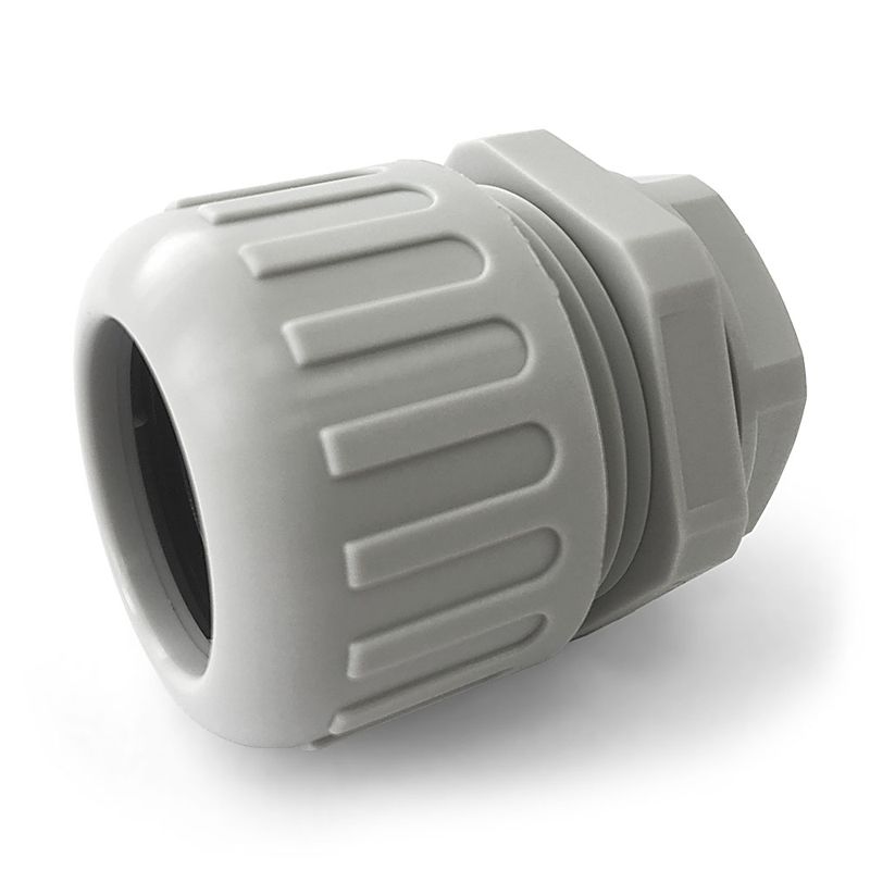 Муфта вводная усиленная (IP68) для гофрированных труб серая ВМУ-ГТ-16 Промрукав (PR08.3272)