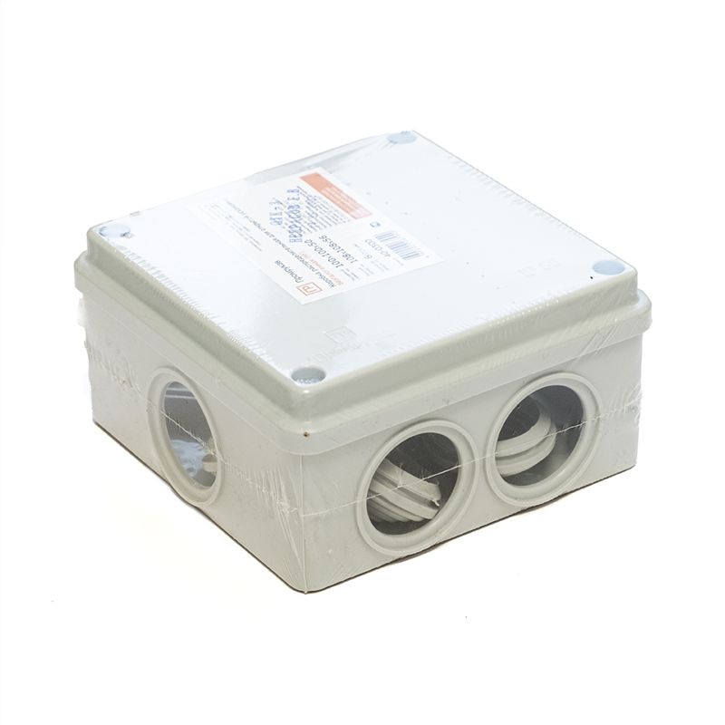 Коробка распаячная наружная 100х100х50 (40-0300)