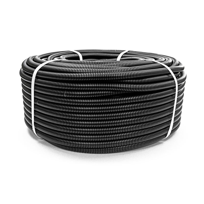 Гофра для кабеля ПНД легкая d20мм с протяжкой