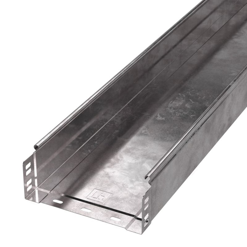 Лоток неперфорированный Стандарт 200х100х3000 (6 м/уп) 