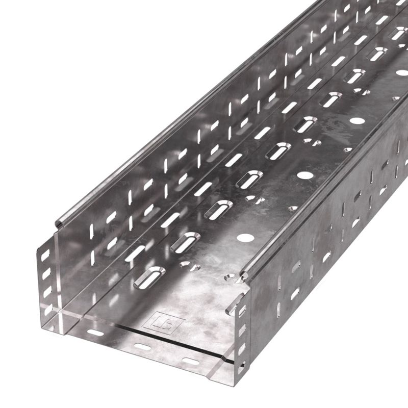 Лоток перфорированный Стандарт 200х100х3000 (6 м/уп) 