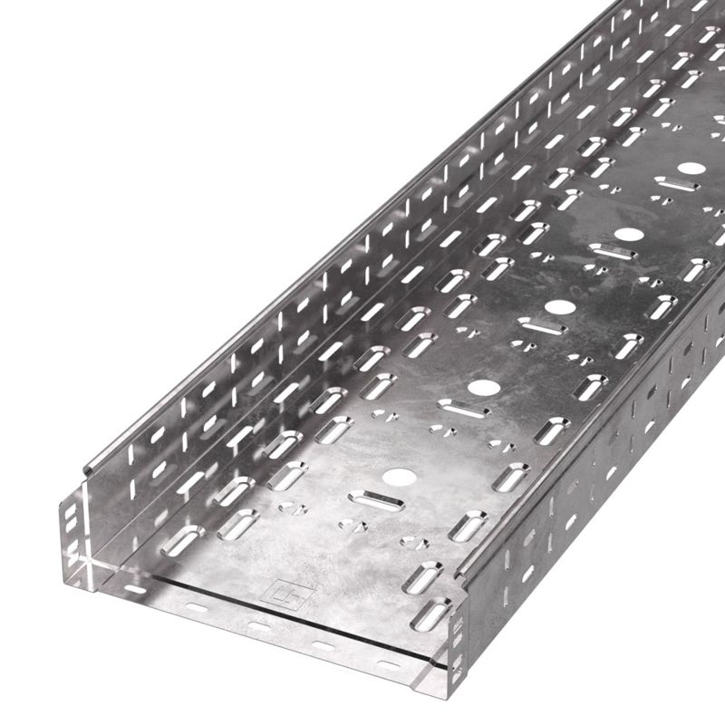 Лоток перфорированный Стандарт 300х80х3000 (6 м/уп) 