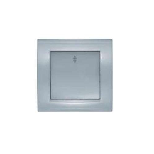 Выключатель проходной 1-кл. СП Бриллиант 10А IP20 серебр. UNIVersal 7949629