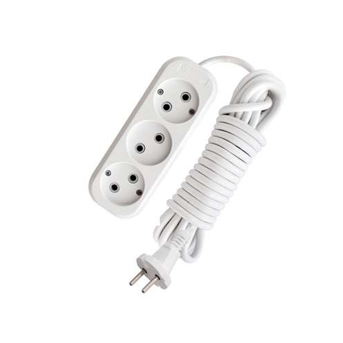 Удлинитель 3х5м без заземл. 10А IP20 Е-203 АБС-пл. ПВС 2х0.75 UNIVersal 9631965