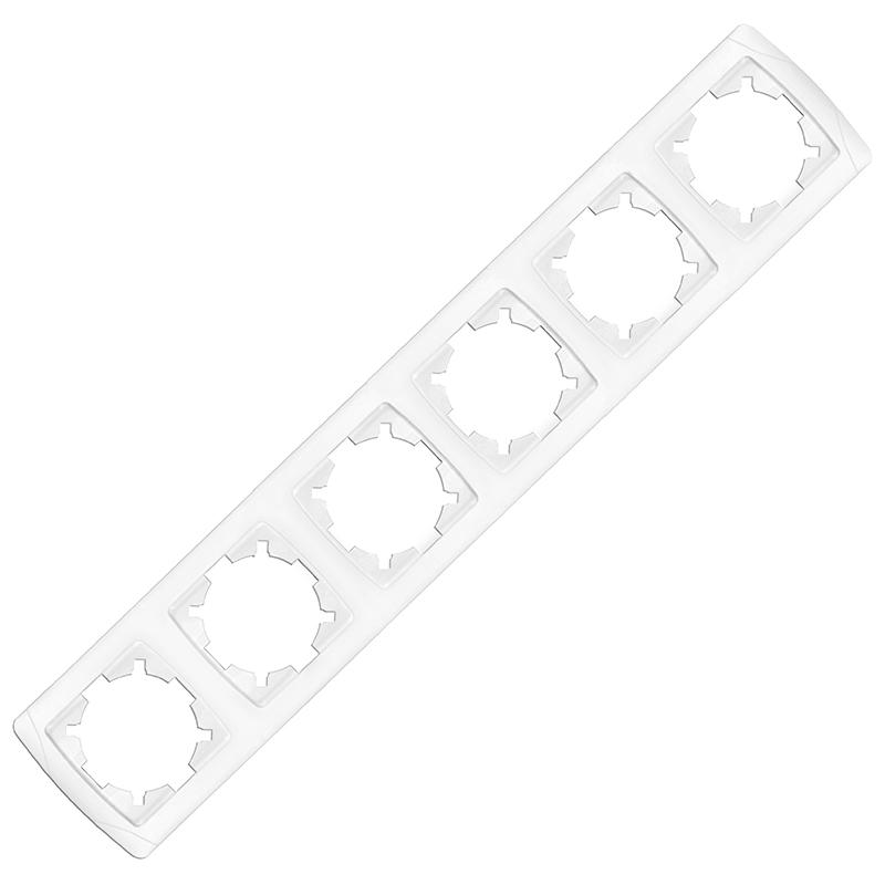 Рамка 6-м Маргарита горизонт. бел. UNIversal 1085