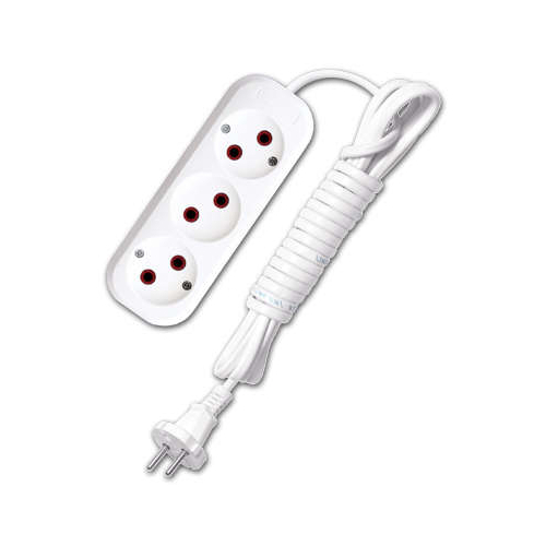 Удлинитель 3х3м без заземл. 6А IP20 У6-639 ШВВП 2х0.75 UNIVersal 9631933