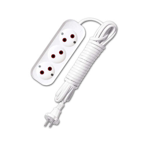 Удлинитель 3х5м без заземл. 6А IP20 У6-639 ШВВП 2х0.75 UNIVersal 9631934