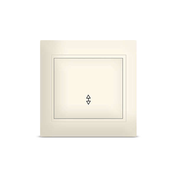 Выключатель проходной 1-кл. Севиль сл. кость UNIVersal Б-С0025