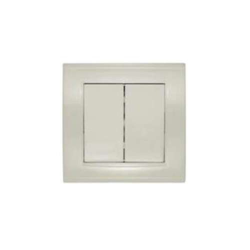 Выключатель 2-кл. СП Бриллиант 10А IP20 сл. кость UNIVersal 7948622