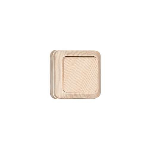 Выключатель 1-кл. ОП Олимп 10А IP20 сосна UNIVersal 5560797