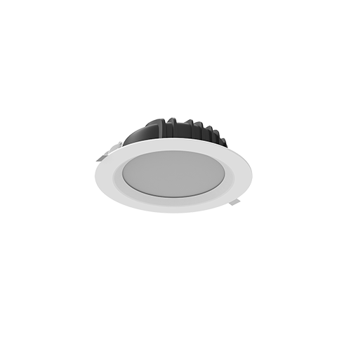 Светильник светодиодный Downlight 40Вт 3000К IP54 3500лм 230х81 встраив. кругл. матов. бел. RAL9010 VARTON V1-R0-00084-10000-4404030