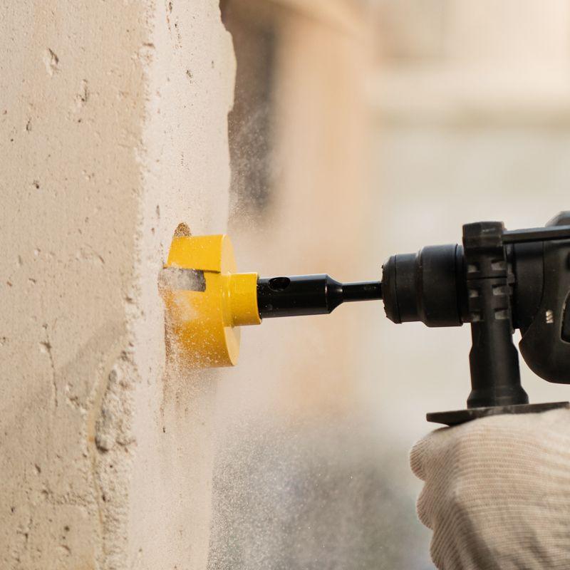 Коронка алмазная по бетону 72мм L=90мм М16 сегмент 10мм Kranz KR-90-0165