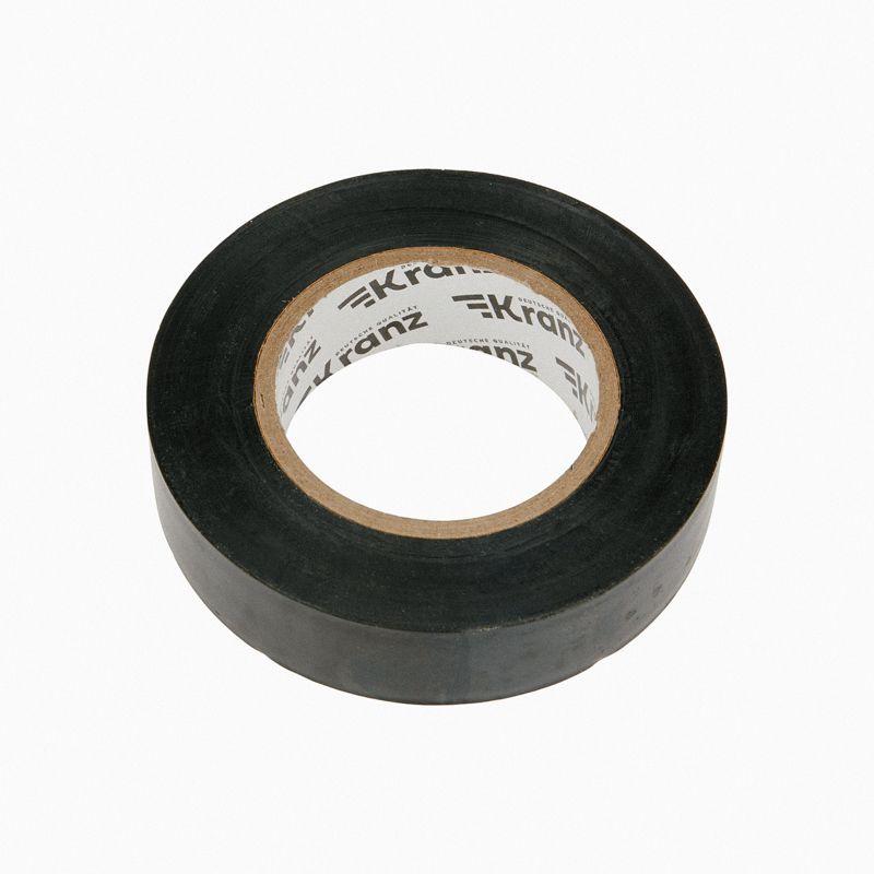 Изолента ПВХ 0.13х19мм 25м черн. (уп.5шт) Kranz KR-09-2206